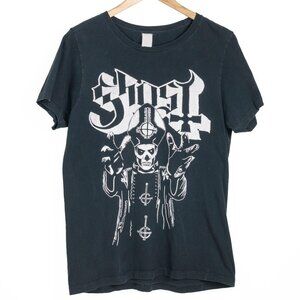 Ghost Papa Wrath Black And White Band Concert TShirt Medium
